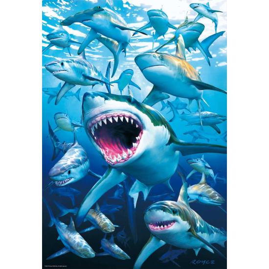 Educa Sharks Puzzle mit 500 Teilen