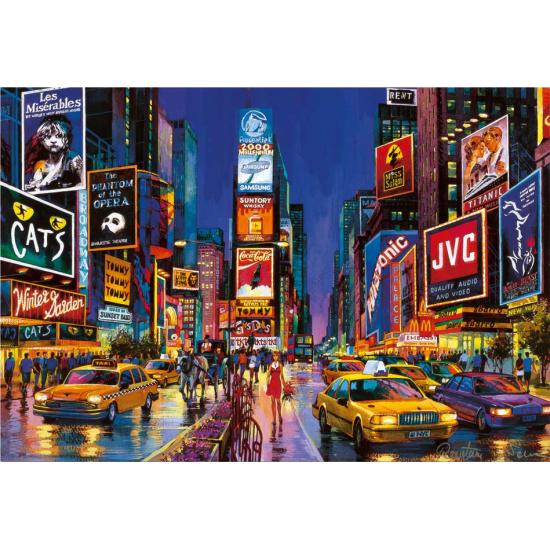 Educa Times Square Puzzle, New York (Neon) 1000 Teile