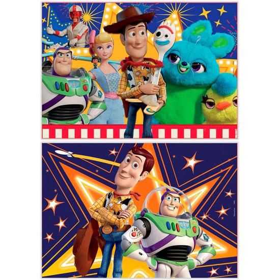 Educa Toy Story 4 Puzzle mit 2 x 25 Holzteilen