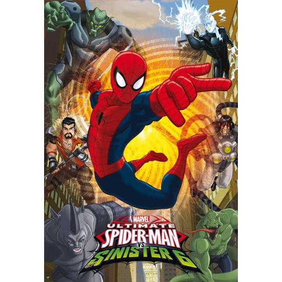 Educa Ultimate SpiderMan VS Sinister 6 Puzzle mit 500 Teilen