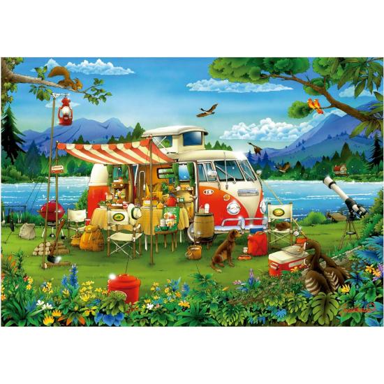 Educa Holidays in the Countryside Puzzle 1000 Teile