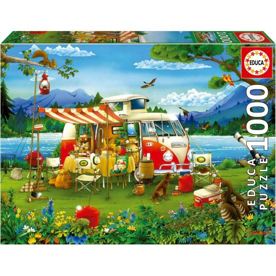 Educa Holidays in the Countryside Puzzle 1000 Teile