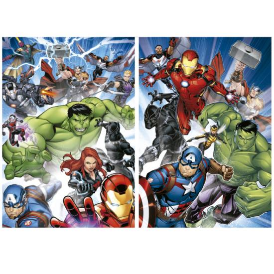 Educa Avengers Puzzle mit 2 x 100 Teilen