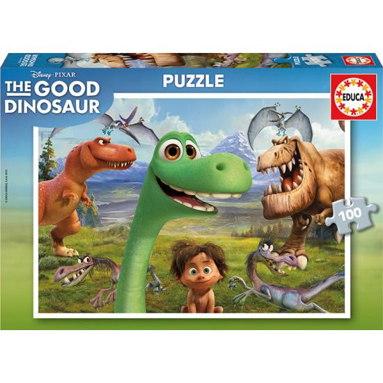 Arlo's Educa Trip Puzzle, Gute Dinosaurier, 100 Teile
