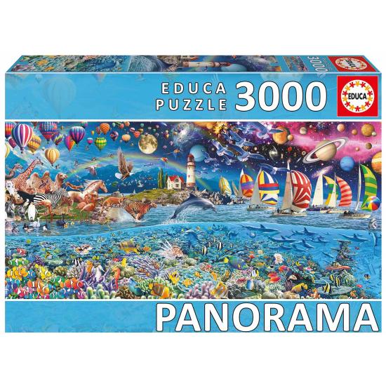 Puzzle Educa Vida mit 3000 Teilen Puzzle Educa Vida mit 3000 Teilen