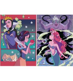 Puzzle Educa Disney Bösewichte Puzzle 2 x 500 Teile