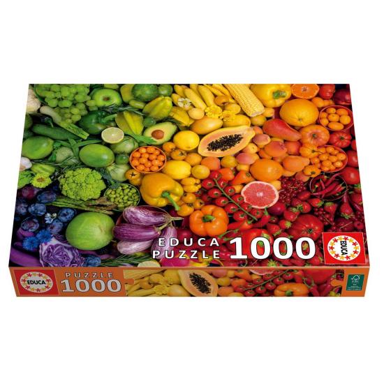 Puzzle Educa Farbige Vitamine 1000 Teile