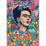 Puzzle Educa Viva la Vida, Frida Kahlo 500 Teile