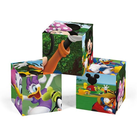 Clementoni Mickey Clubhouse Würfelpuzzle 12 Würfel