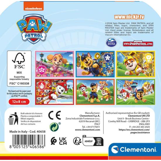 Puzzle Clementoni Paw Patrol 6 Würfel