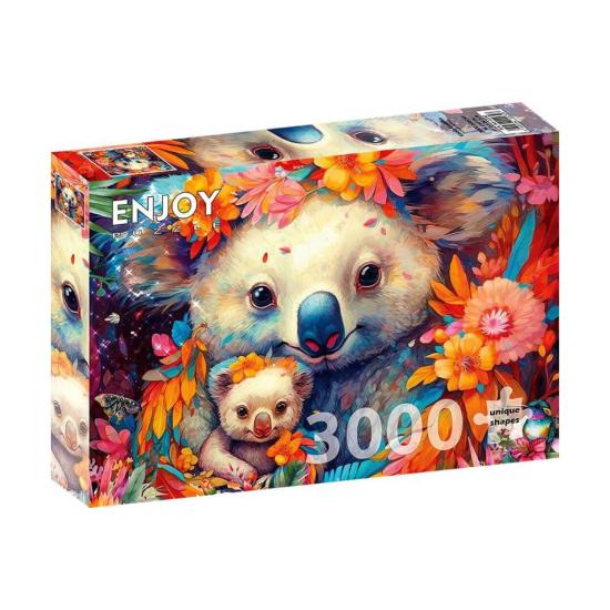 Puzzle Enjoy Koala-Umarmung 3000 Teile Puzzle Enjoy Koala-Umarmung 3000 Teile