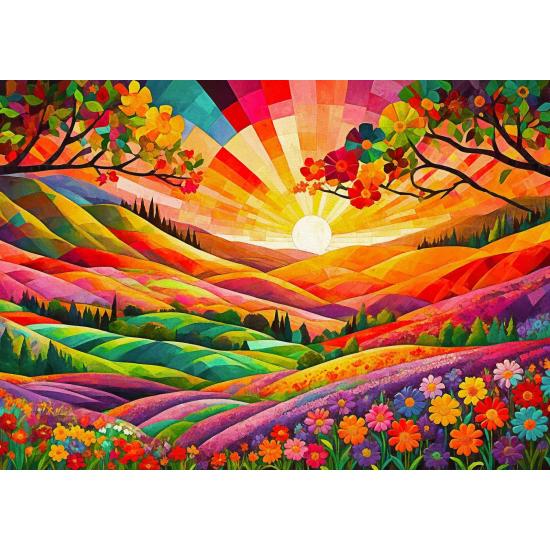Puzzle Enjoy Morgendämmerung In Utopia 1000 Teile