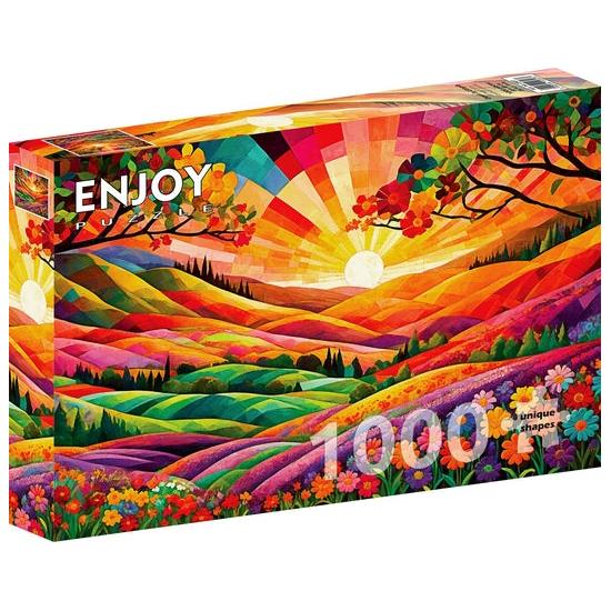 Puzzle Enjoy Morgendämmerung In Utopia 1000 Teile