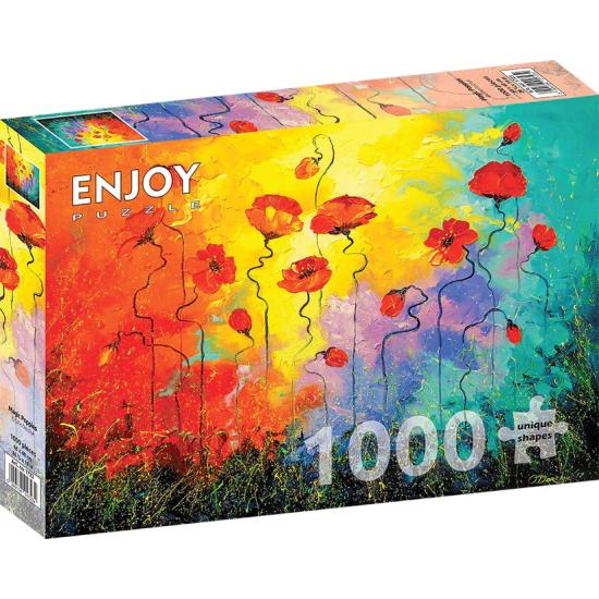 Puzzle „Magische Mohnblumen“ mit 1000 Teilen