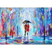 Puzzle „Genieße die Liebe im Regen“ mit 1000 Teilen