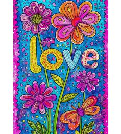 Puzzle Enjoy Blumenliebe 1000 Teile