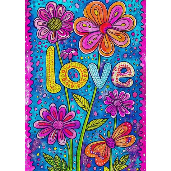 Puzzle Enjoy Blumenliebe 1000 Teile