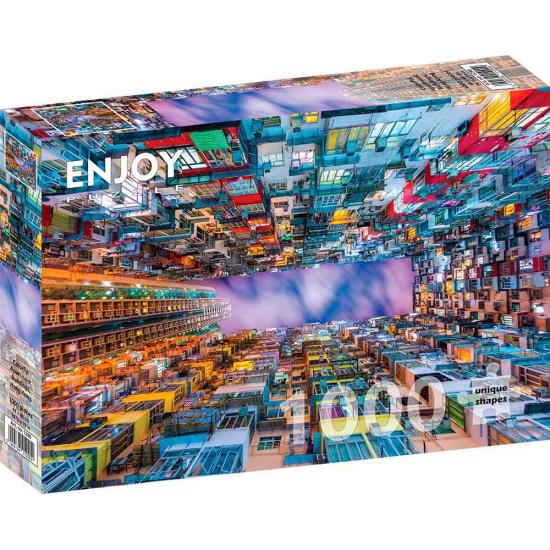 Puzzle „Enjoy Hong Kong Apartments“ mit 1000 Teilen