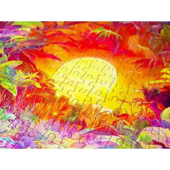 Puzzle Enjoy Regenbogen Tropisch 1000 Teile