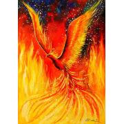 Genießen Sie das Phoenix-Vogel-Puzzle mit 1000 Teilen