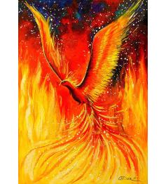 Genießen Sie das Phoenix-Vogel-Puzzle mit 1000 Teilen