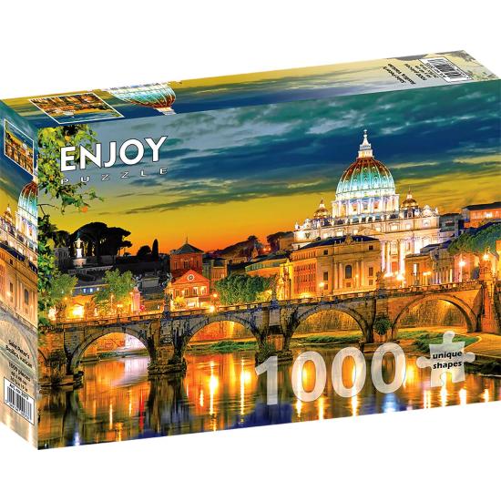 Puzzle Enjoy Petersdom Vatikan 1000 Teile