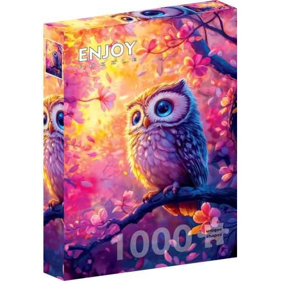 Puzzle Enjoy Verträumte Eule 1000 Teile