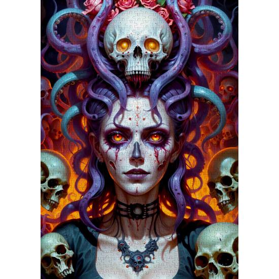 Puzzle Enjoy Dunkle Hexe 1000 Teile