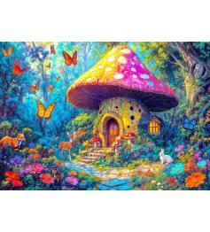 Puzzle Enjoy Pilzhütte 1000 Teile