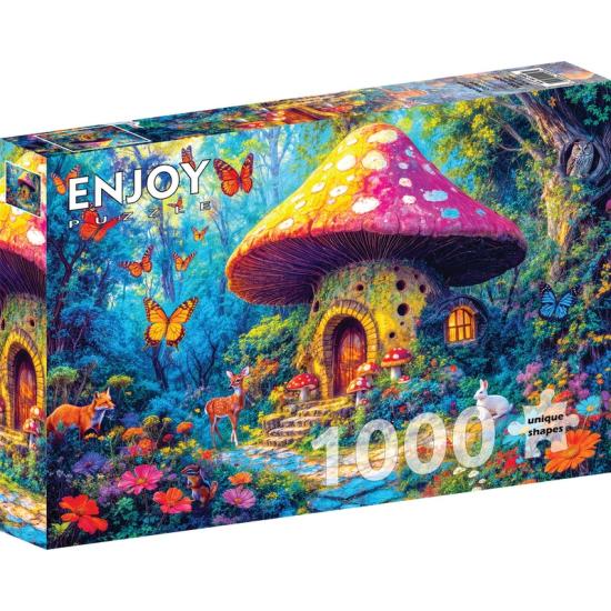 Puzzle Enjoy Pilzhütte 1000 Teile