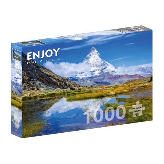 Puzzle Enjoy Spiegelung Des Matterhorn-Gipfels 1000 Teile
