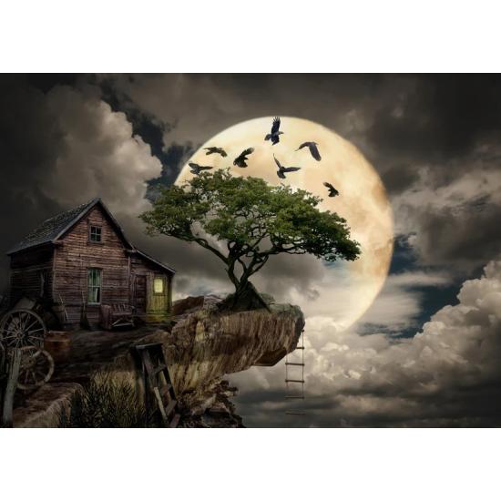 Puzzle „Enjoy Log Cabin on Cliff“ 1000 Teile Puzzle „Enjoy Log Cabin on Cliff“ 1000 Teile