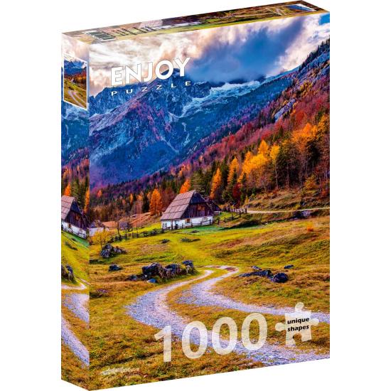 Puzzle „Enjoy Cabin in the Mountains“ mit 1000 Teilen