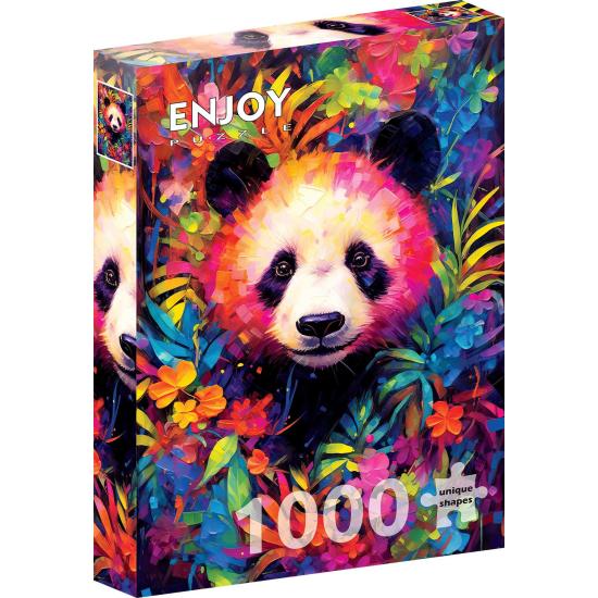 Puzzle Enjoy Verspielter Panda Cub 1000 Teile