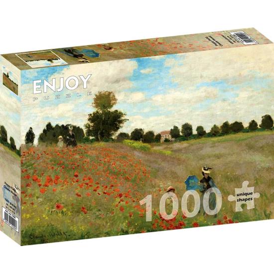 Puzzle „Enjoy Poppy Field“ mit 1000 Teilen