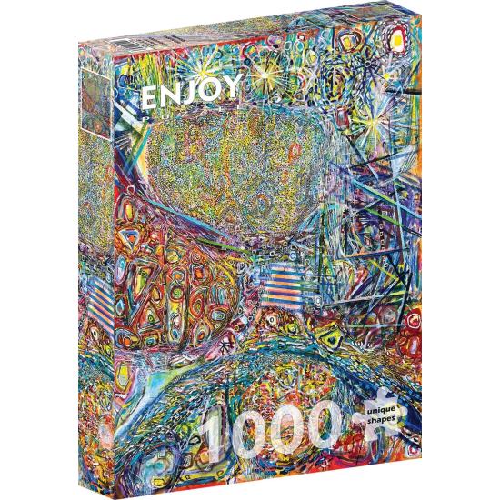 Puzzle „Genießen Sie Bauernhäuser“ mit 1000 Teilen