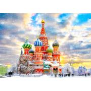 Puzzle Enjoy Basilius-Kathedrale, Moskau 1000 Teile
