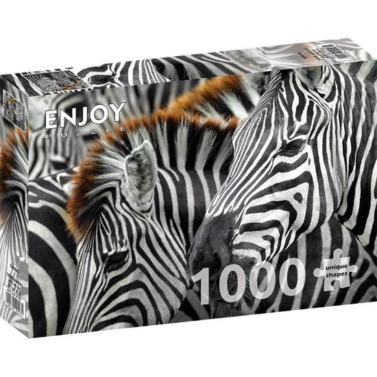 Puzzle Enjoy Zebras mit 1000 Teilen