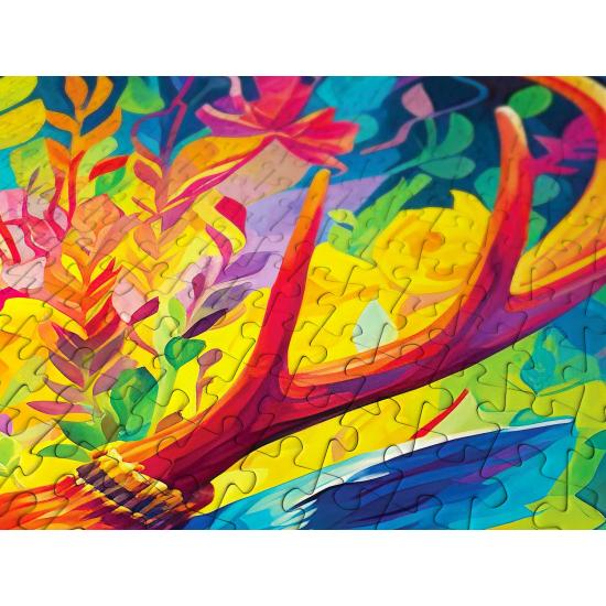 Puzzle Enjoy Gekrönter Hirsch 1000 Teile