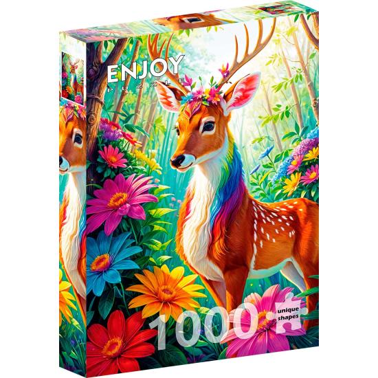 Puzzle Enjoy Magische Hirsche 1000 Teile