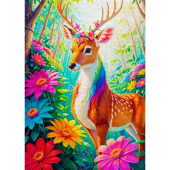 Puzzle Enjoy Magische Hirsche 1000 Teile
