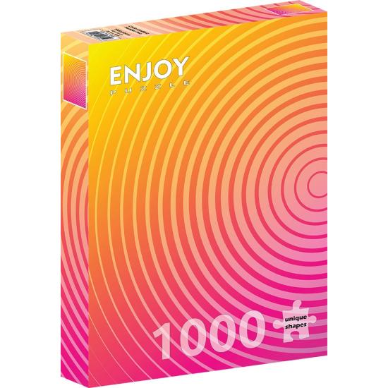 Puzzle Enjoy Farbverlaufskreis Nummer 2 von 1000 Teilen