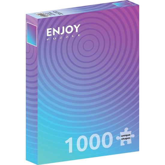 Puzzle Enjoy Farbverlaufskreis Nummer 3 von 1000 Teilen Puzzle Enjoy Farbverlaufskreis Nummer 3 von 1000 Teilen