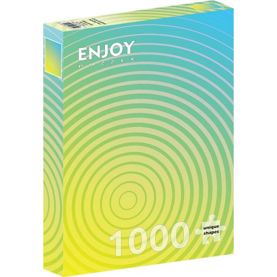 Puzzle Enjoy Farbverlaufskreis Nummer 4 von 1000 Teilen