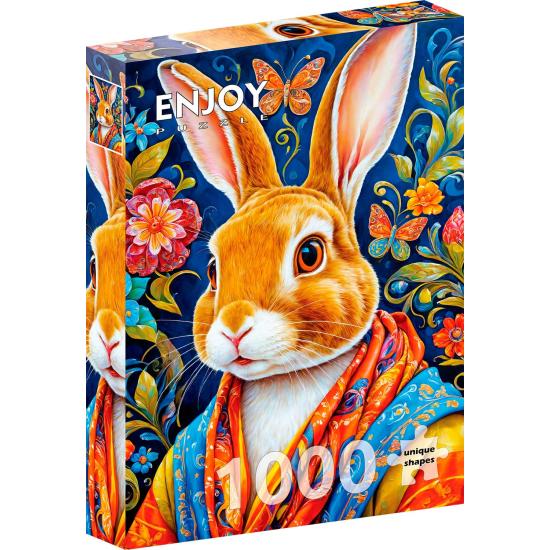 Puzzle Enjoy Kühles Kaninchen 1000 Teile