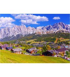 Puzzle Enjoy Cortina D'Ampezzo, Italien 1000 Teile