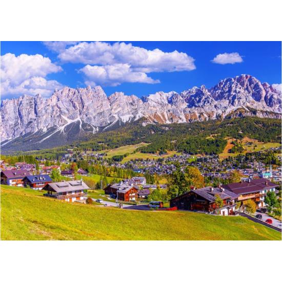 Puzzle Enjoy Cortina D'Ampezzo, Italien 1000 Teile