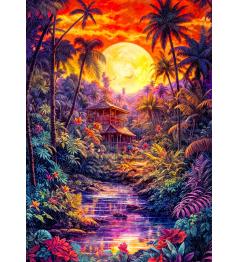 Puzzle Enjoy Dschungeldämmerung 1000 Teile