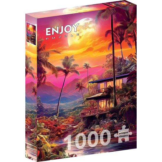 Puzzle Enjoy Charmante Dämmerung 1000 Teile