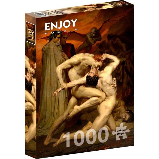 Puzzle Enjoy Dante und Virgil mit 1000 Teilen